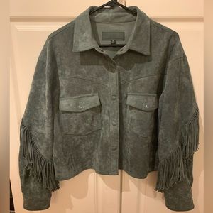 Green Blanknyc front jacket